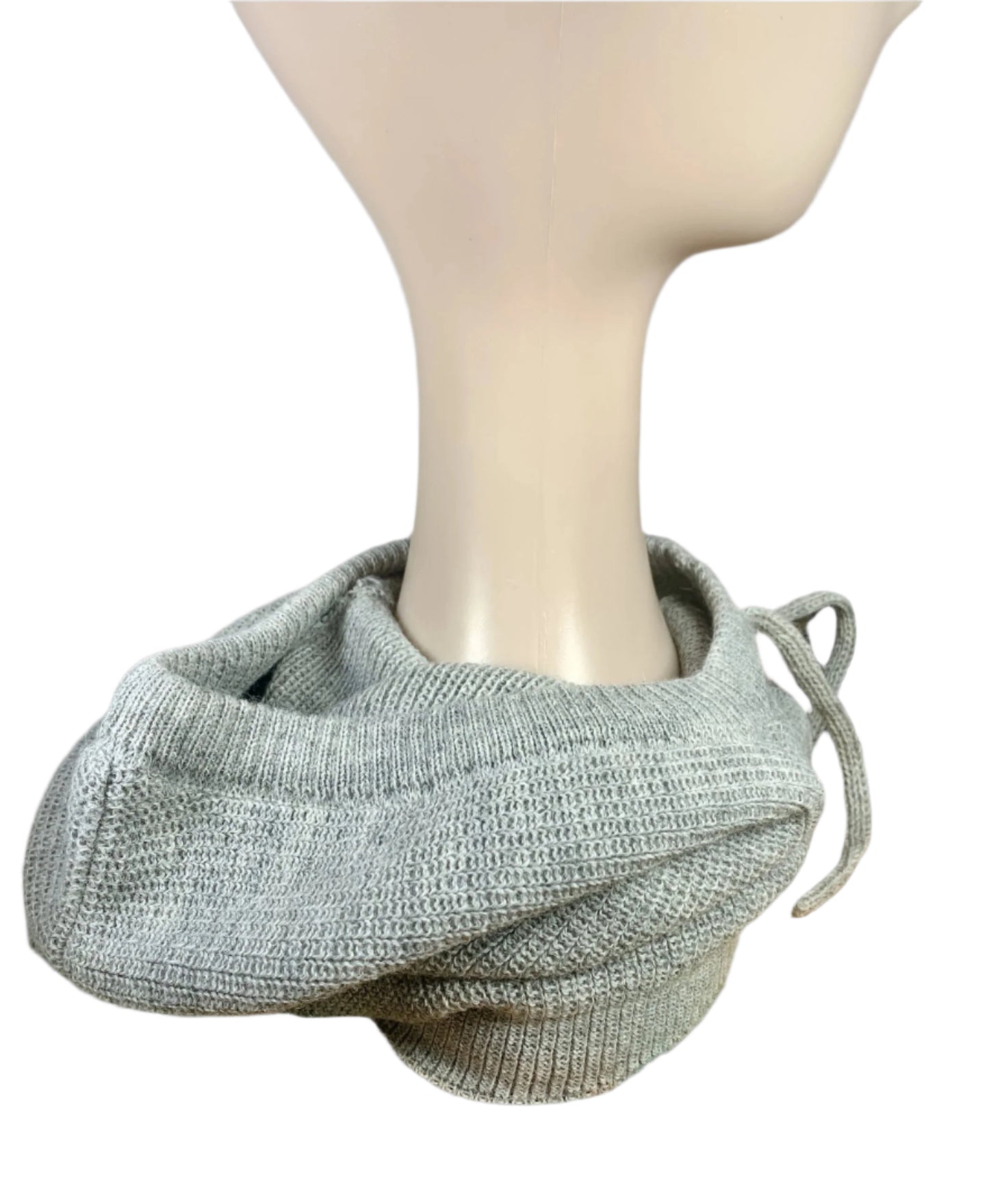 Silver 100% Baby Alpaca Balaclava