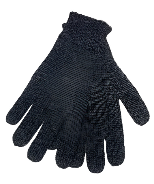 Charcoal 100% Alpaca Gloves Full Fingers