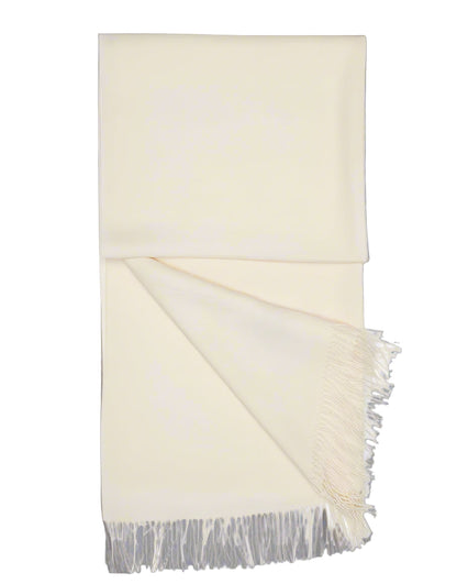 White Baby Alpaca Shawl