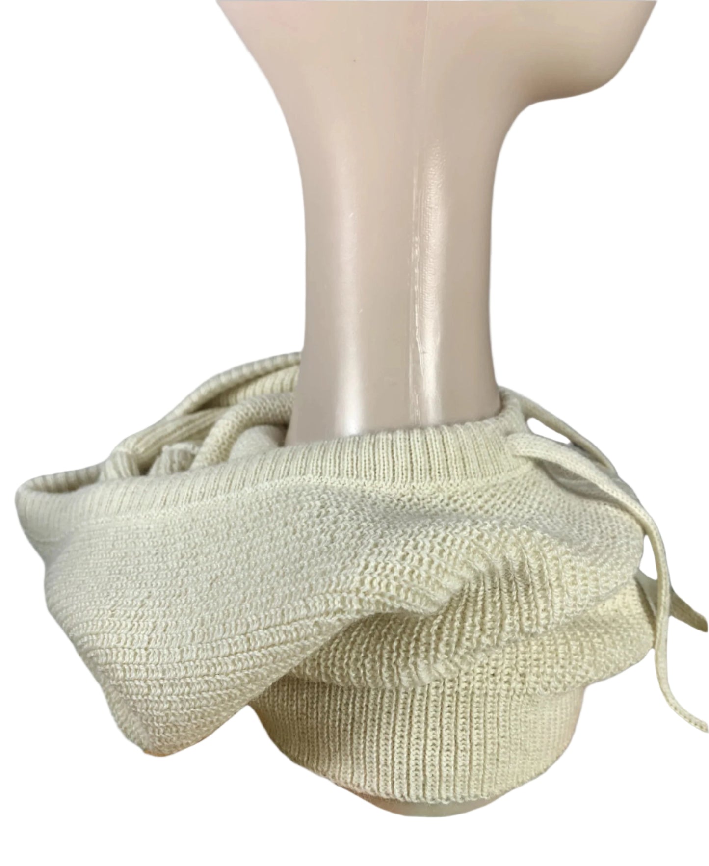 White 100% Baby Alpaca Balaclava