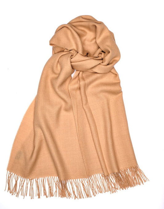Camel Baby Alpaca Shawl