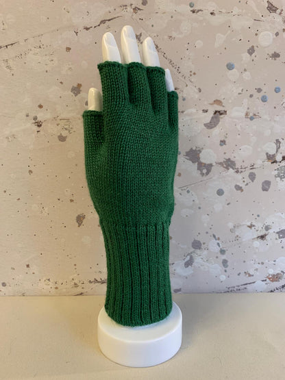 Full Color Baby Alpaca Half Finger Gloves